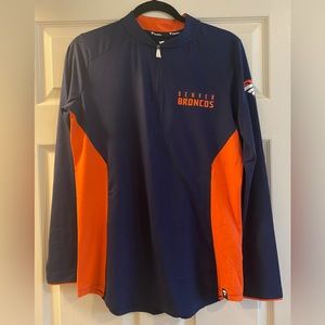 NWT Denver Broncos Quarter Zip
